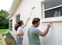 Cómo pintar exteriores